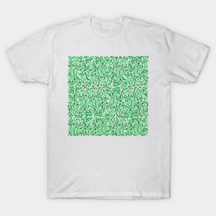 Green Sprinkles Pattern T-Shirt